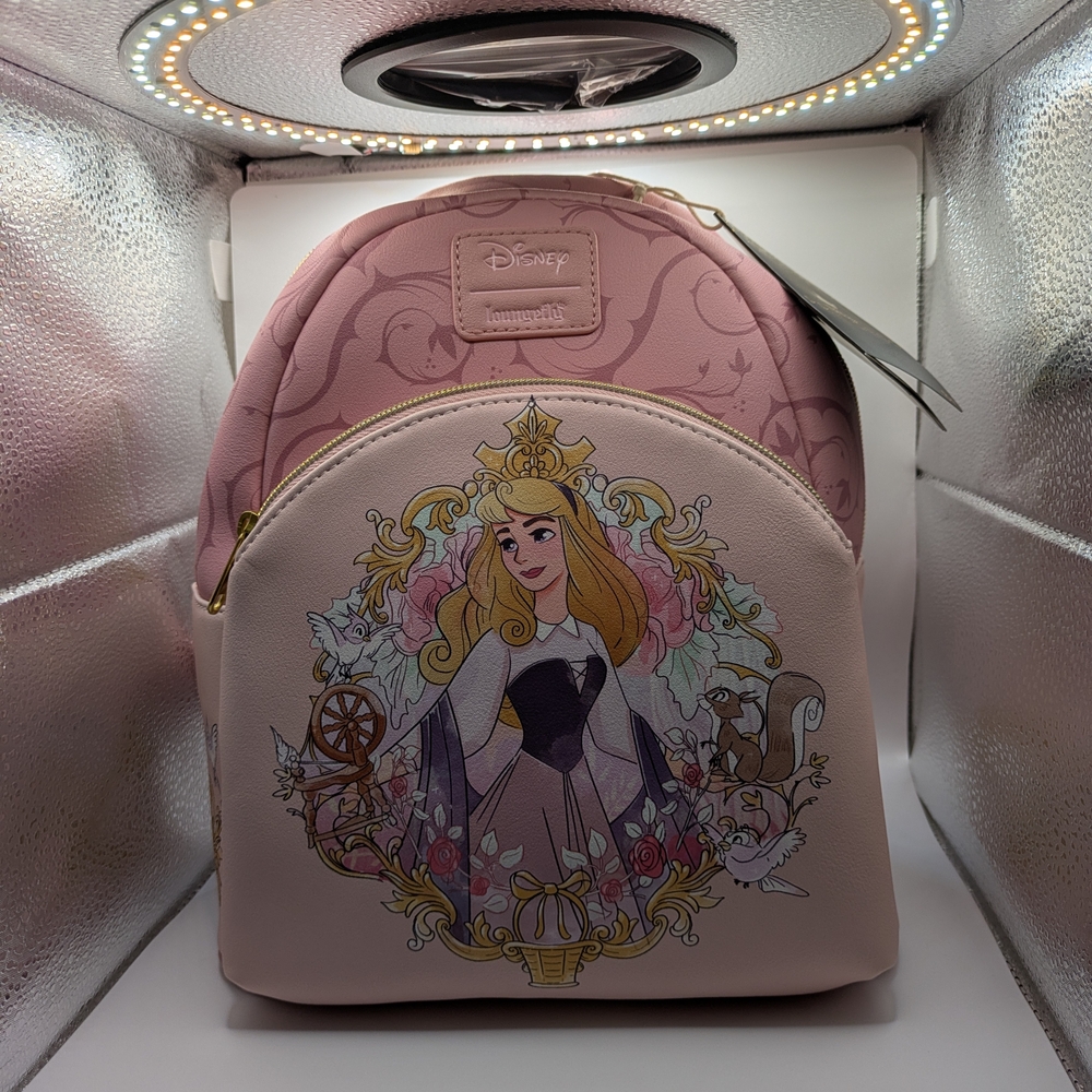Loungefly Pink Disney Princess Backpack